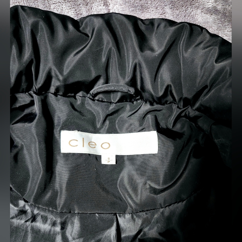 Cleo Down Black Women's Coat - Picture 16 of 16